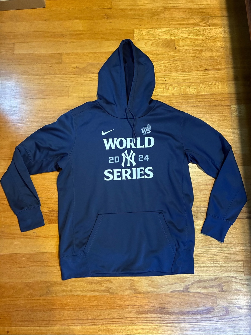 Nike New York Yankees 2024 World Series MLB Hoodie Blue Men’s XL